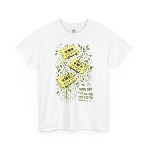 Good Vibe Cassette Tape T-Shirt — 'Get in with Us' Retro Hippy Tee